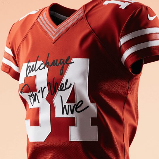 CHOOSE OFFICIAL MERCHANDISE 
 SIGNED JUST FOR YOU